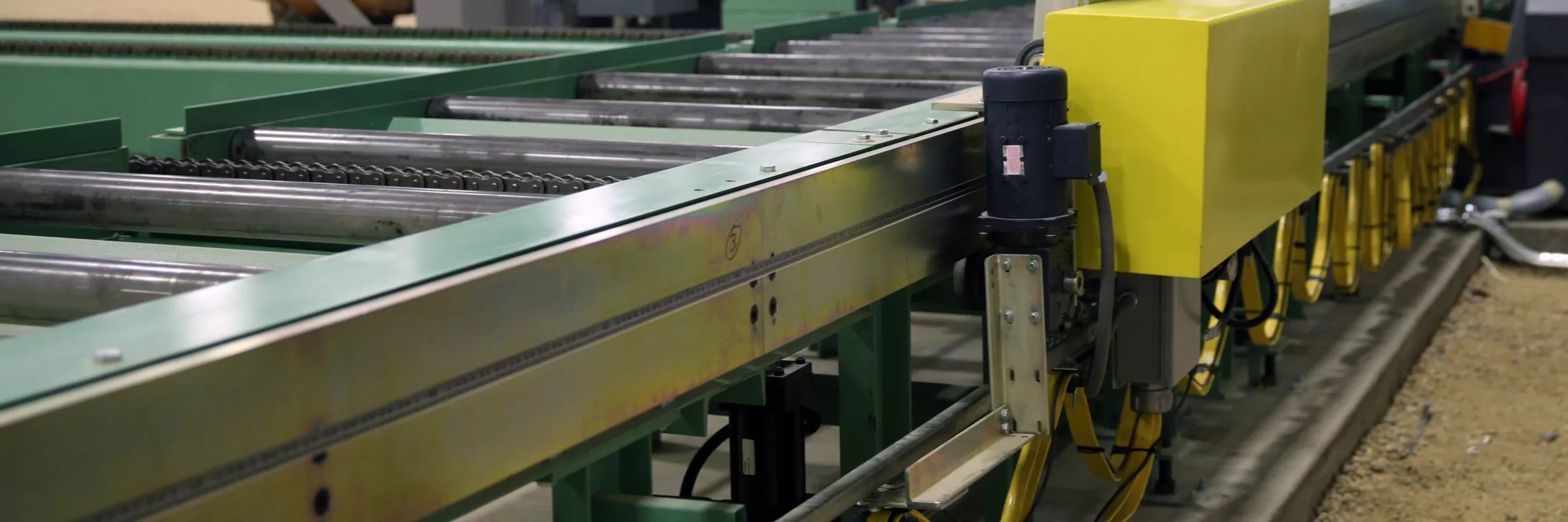 Conveyor Equipment Advanced Measuring Systems Steel Storage Systems