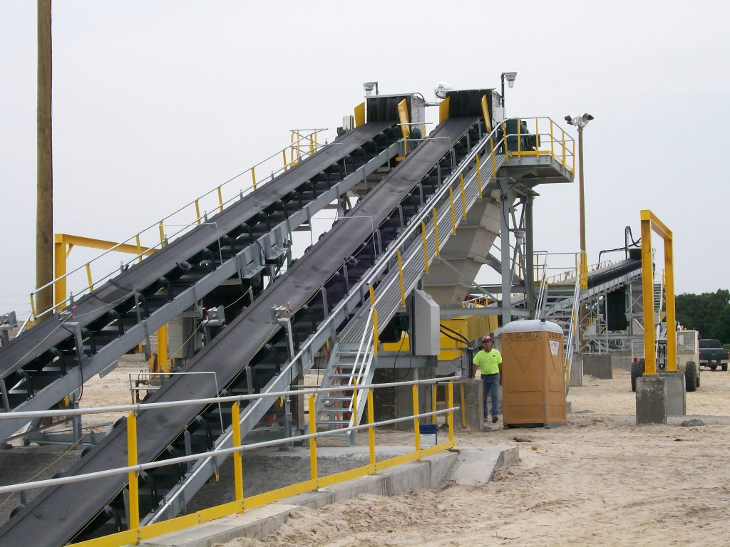 Railcar Unloading Steel Systems Installation