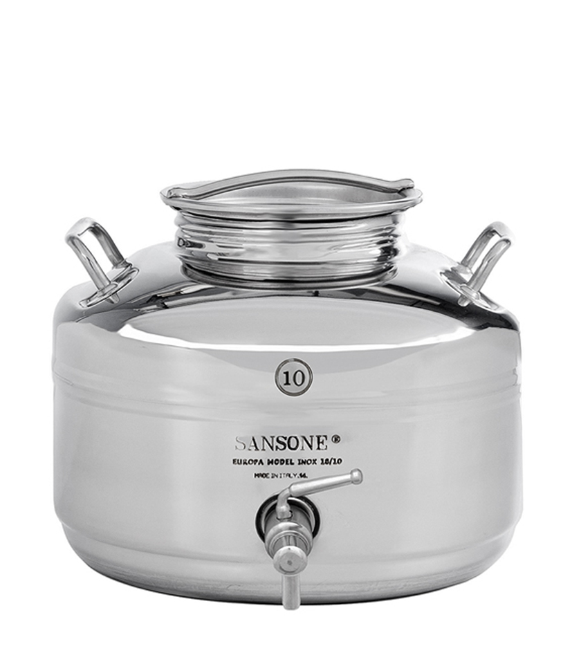 10 Liter Stainless Steel Water Serving Container With Premium Steel