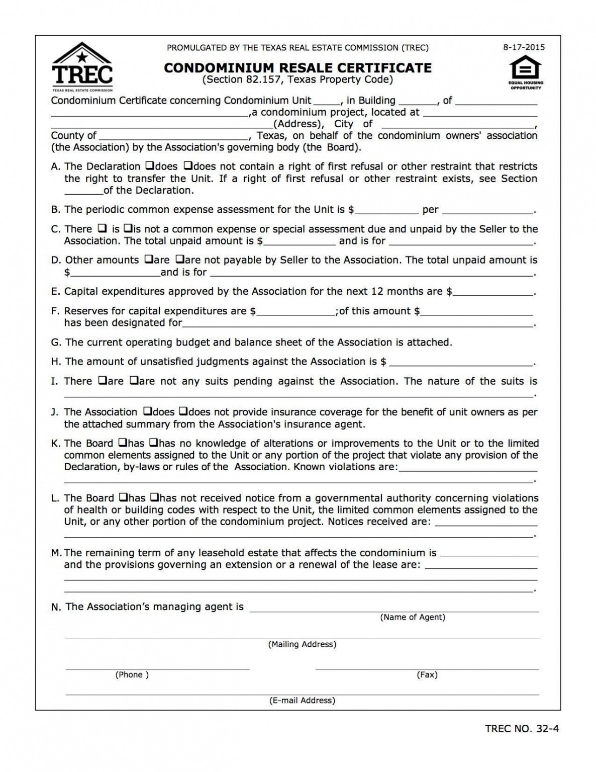 First Right Of Refusal Contract Template