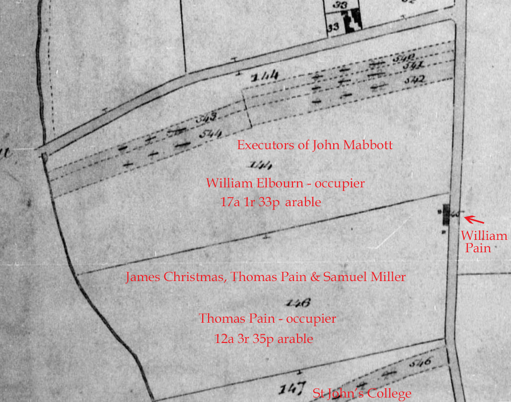 Ashwell Road Land to South Steeple Morden History