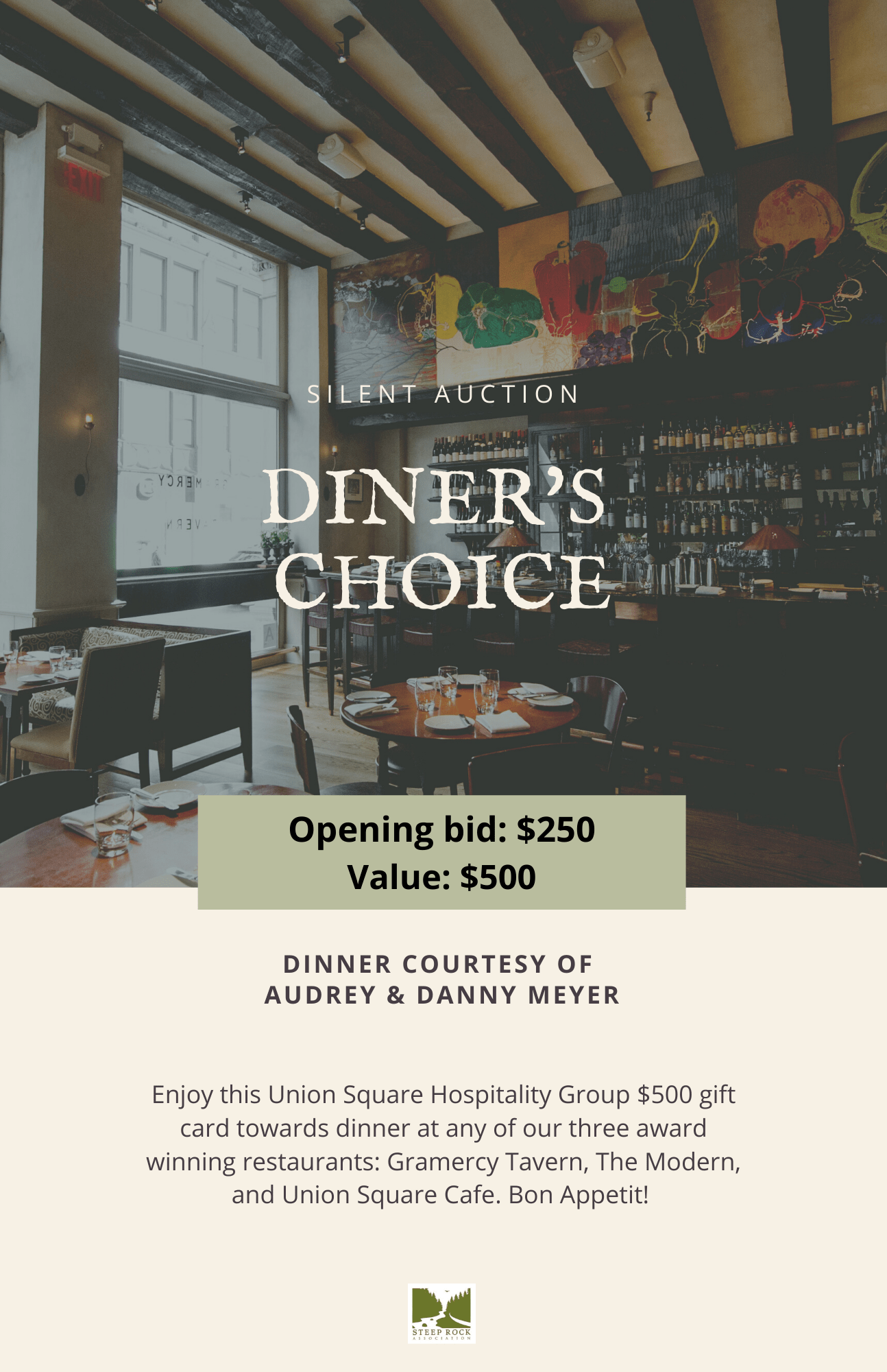 Rossiter Circle Dinner 2021 Steep Rock Association