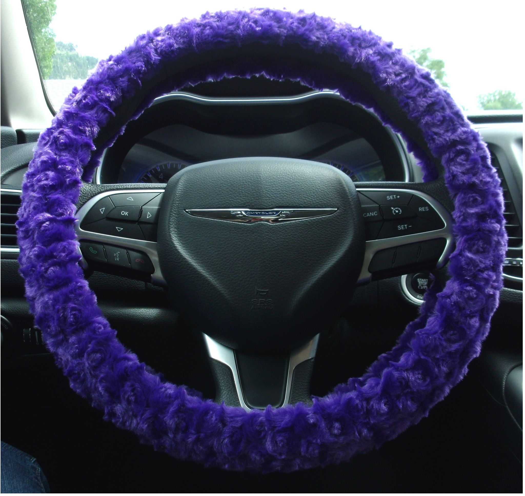 Purple Steering Wheel Cover Steering Wheel Covers Co. LC