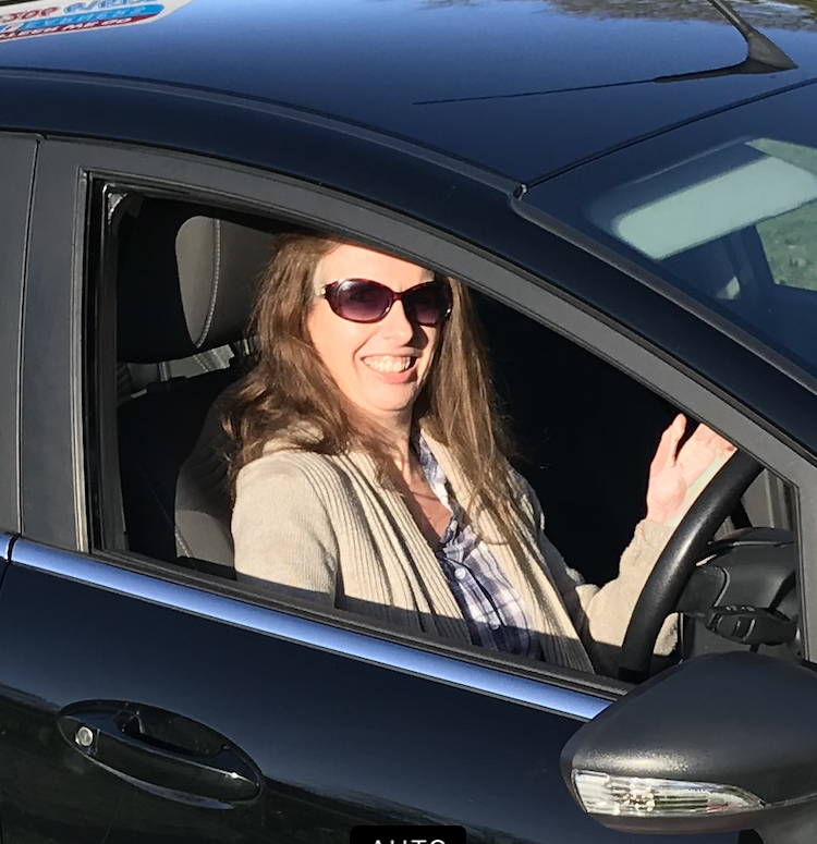 driving instructor Michelle Steer We Go