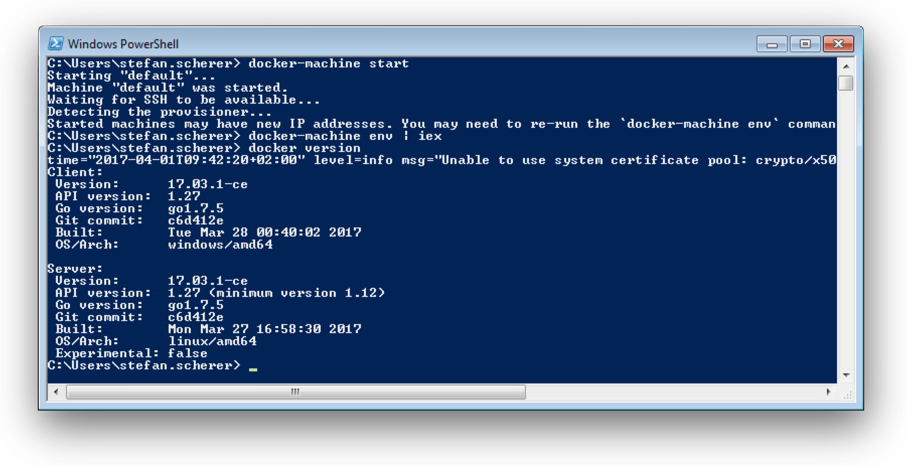 Yes, you can "Docker" on Windows 7
