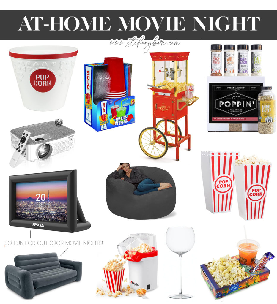 Movie Night MustHaves Stefany Bare Blog