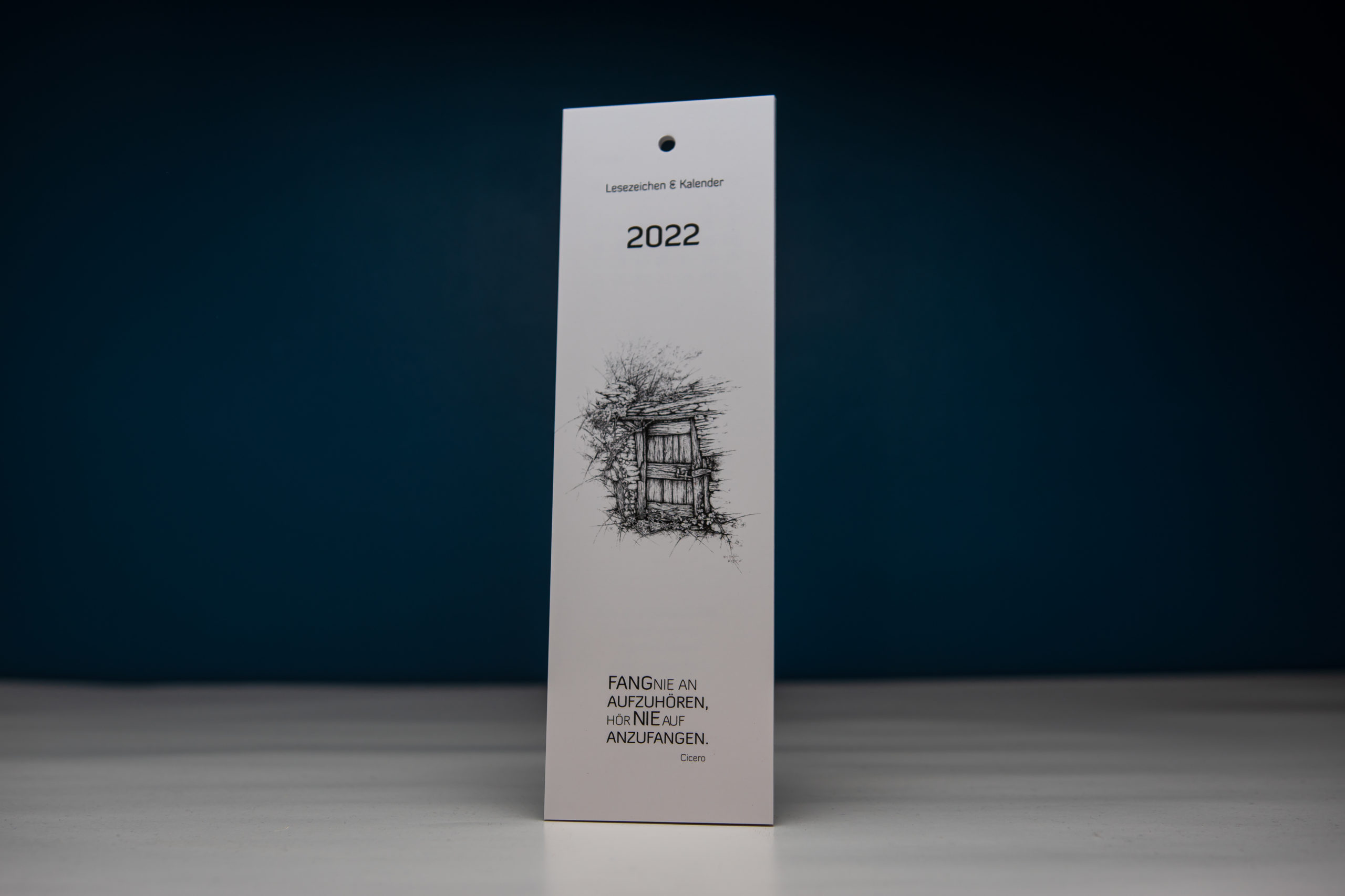 Lesezeichenkalender 2022 – Federzeichnungen Steffin