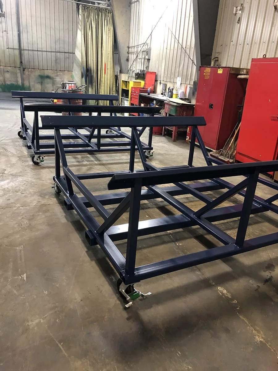 Custom Metal Carts Steffensmeier Welding & Manufacturing