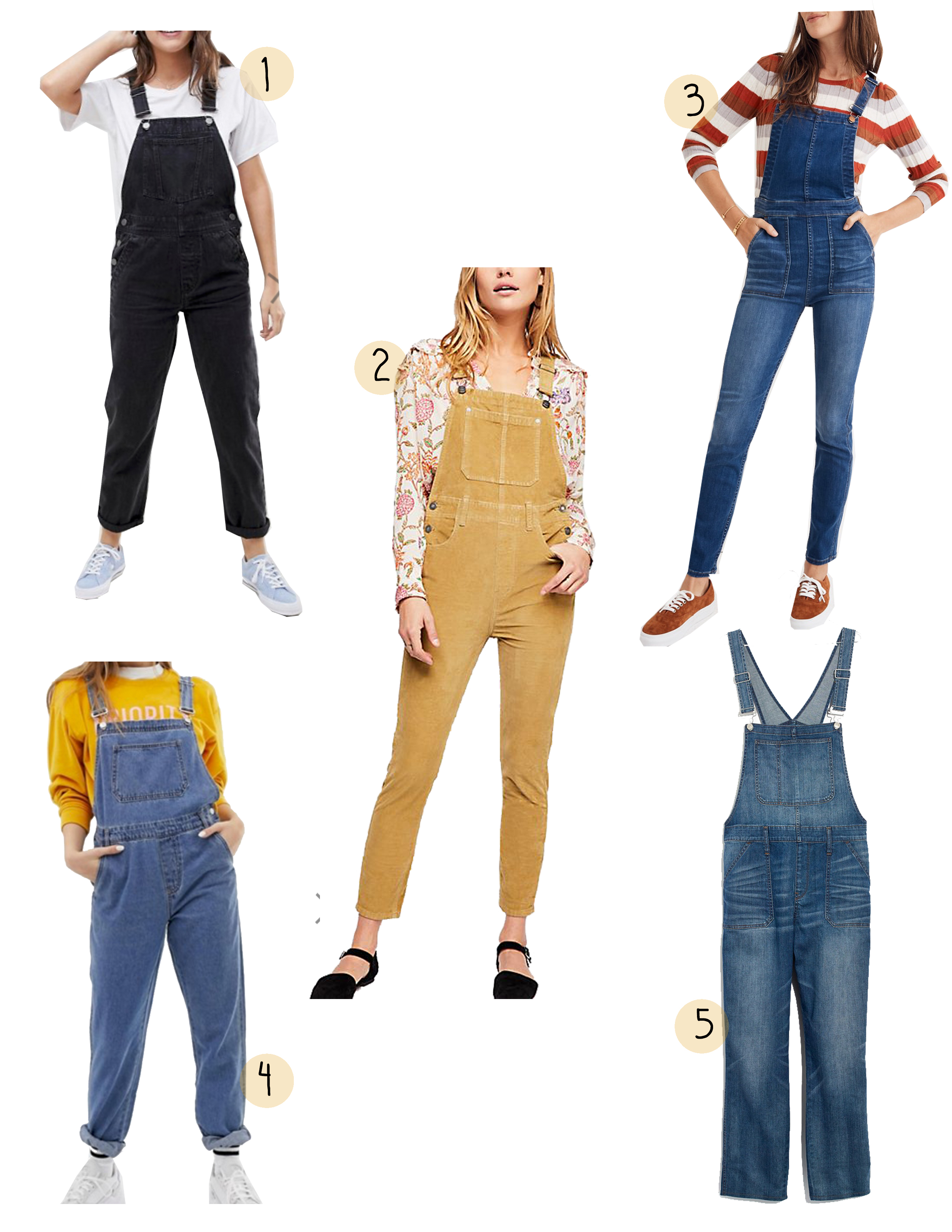 My 5 Favorite Overalls Of All Time!