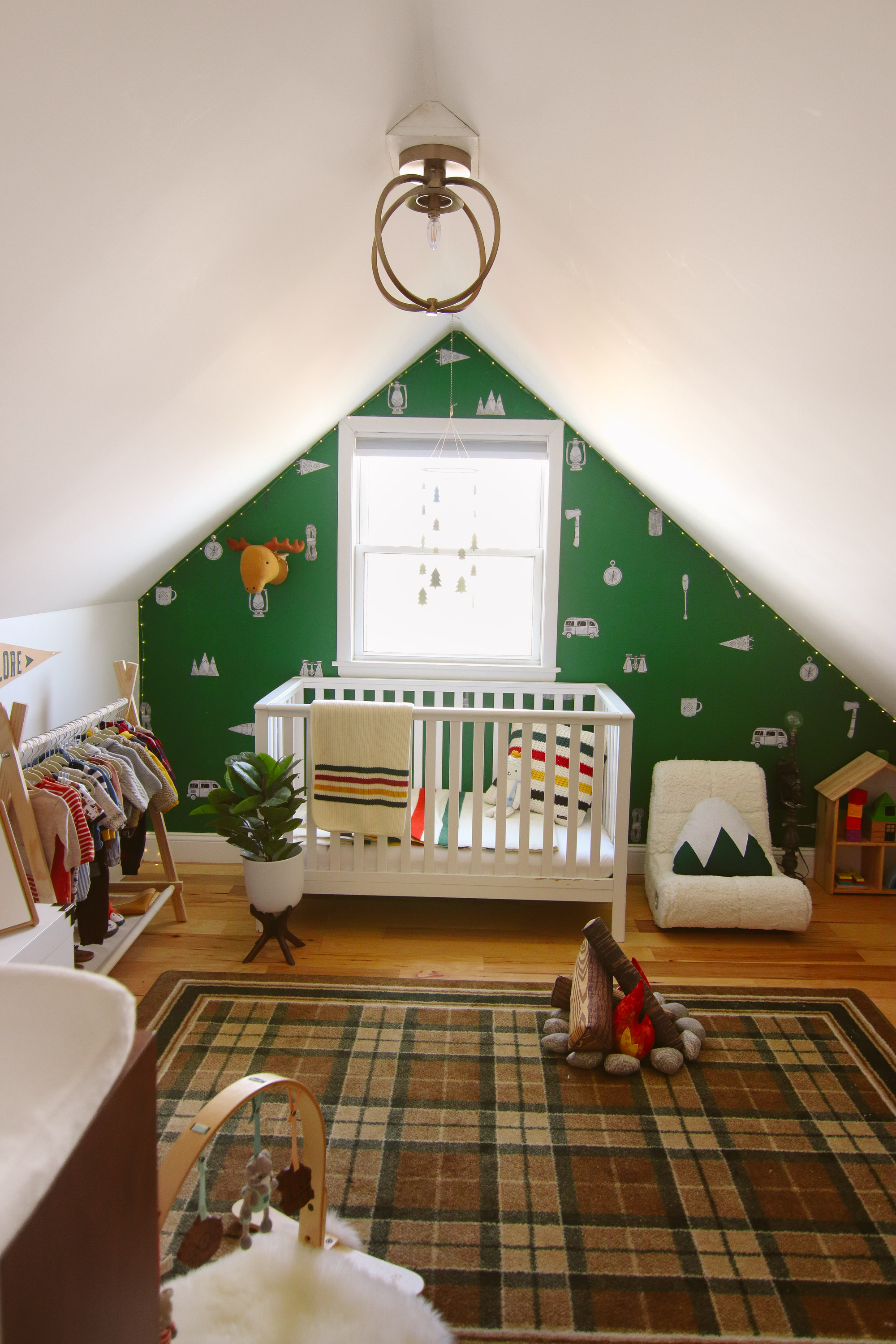 Baby 2 Camp Themed Nursery Reveal!