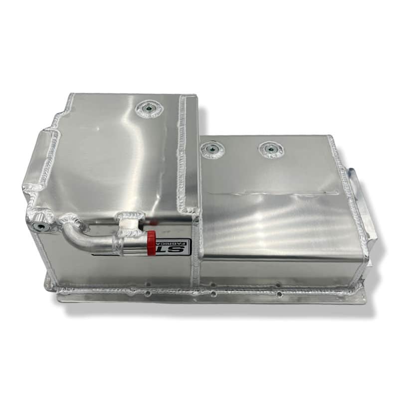 SBC Rocket, Dart Iron Eagle and Brodix Spread Pan Rail Blocks, 8" Deep