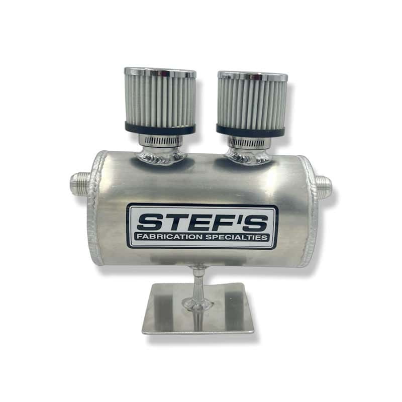 Crankcase Breather Tanks Stef's Fabrication Specialties