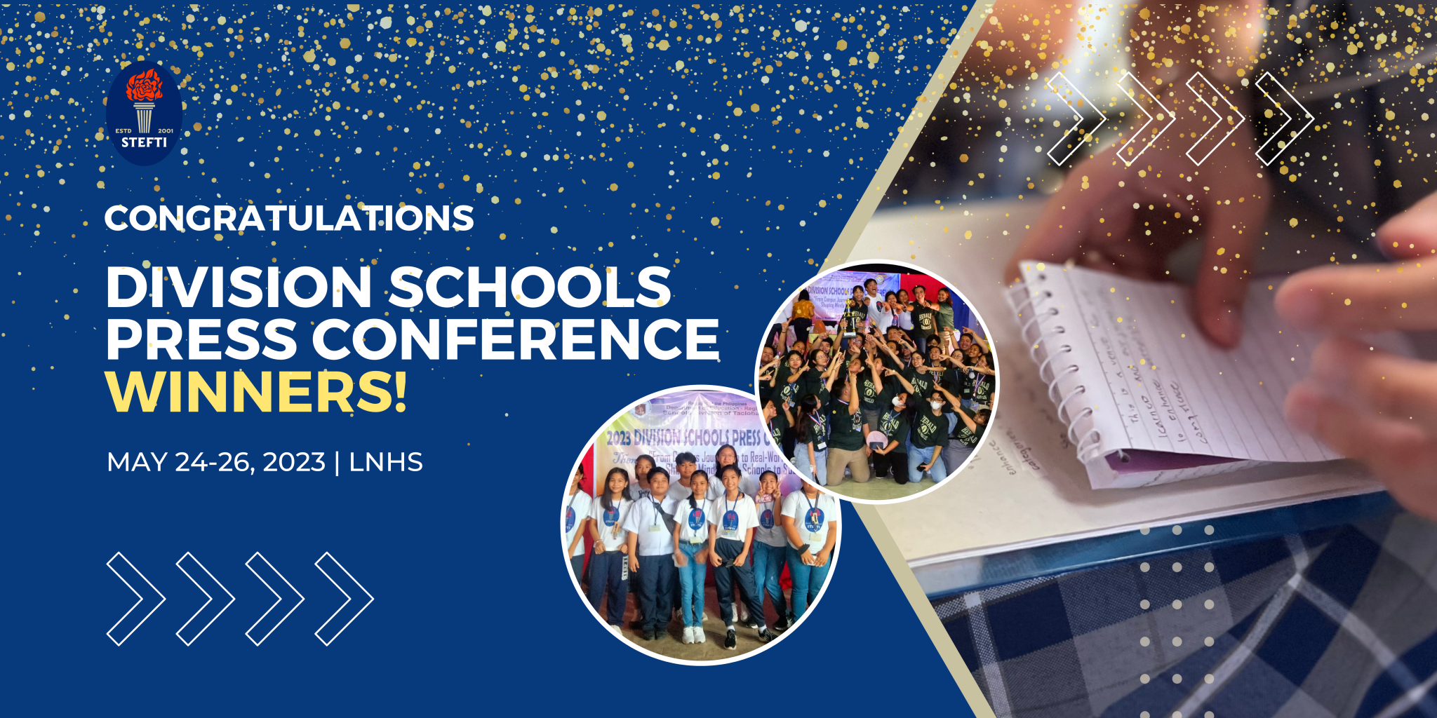 STEFTI Herald Tribune writers reign in DSPC 2023 STEFTI