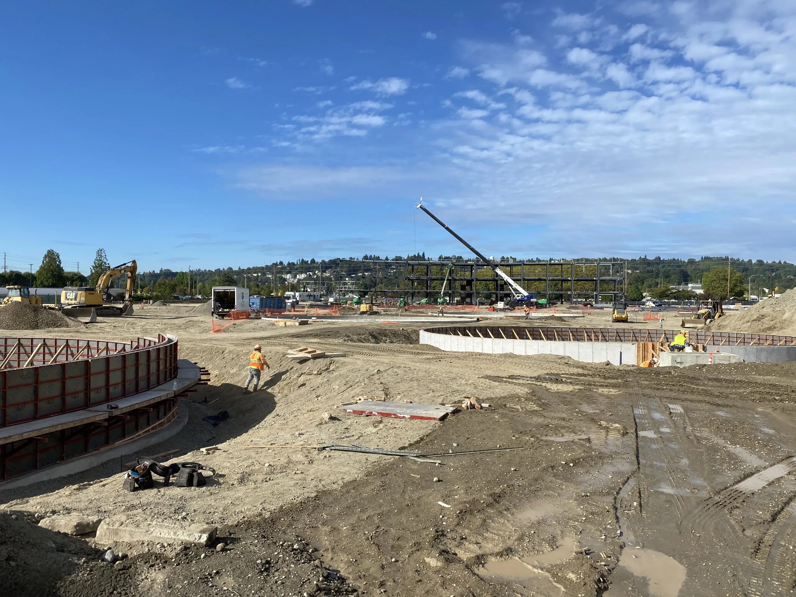 Concrete Project Top Golf Complex Renton Washington