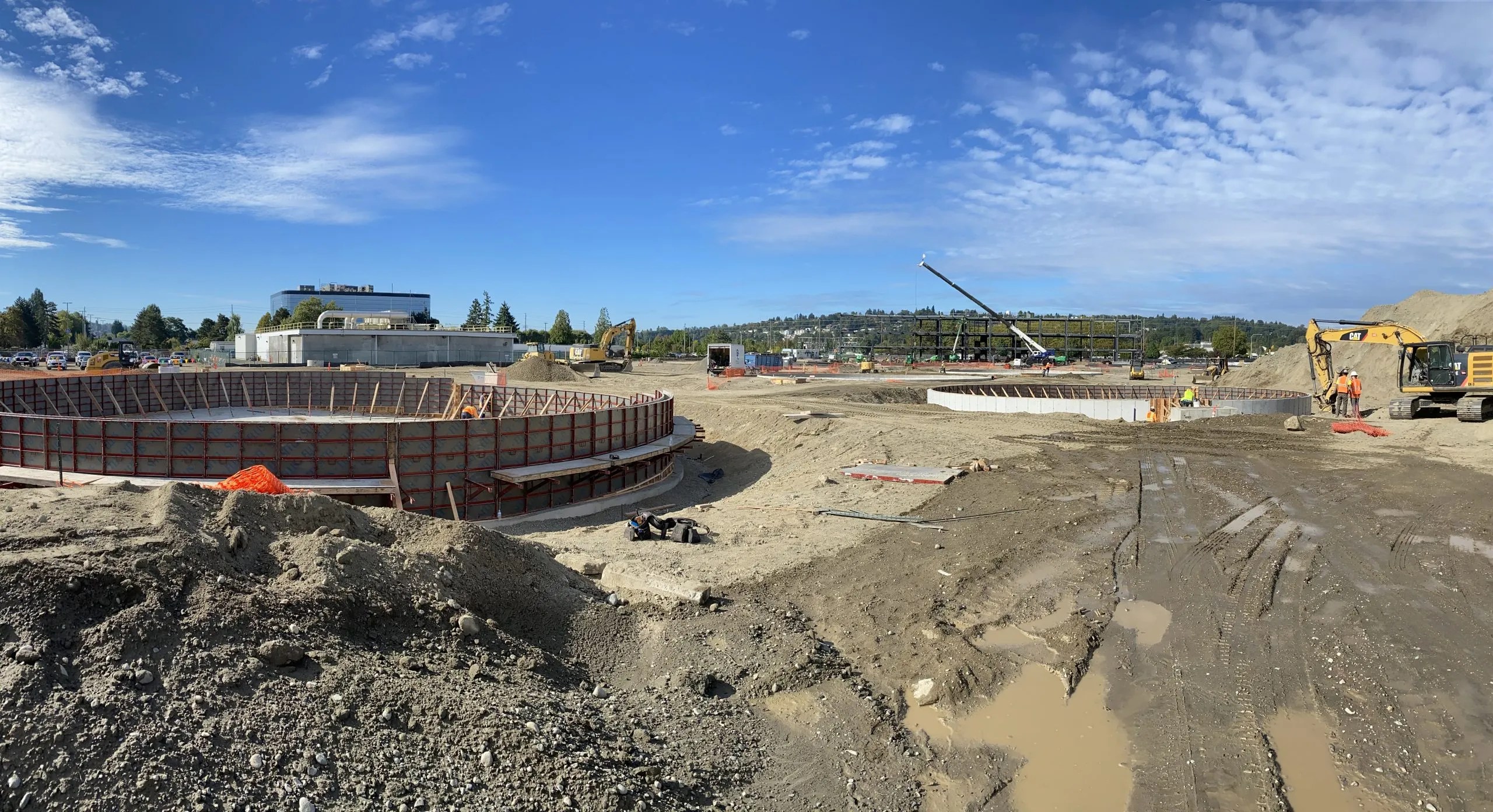 Concrete Project Top Golf Complex Renton Washington