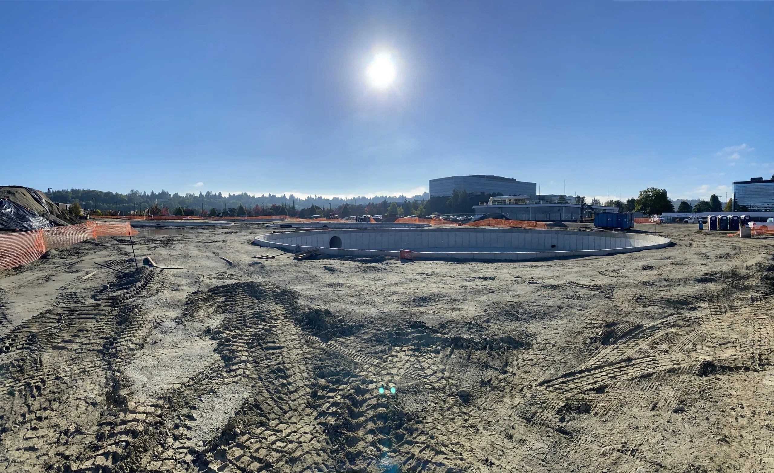 Concrete Project Top Golf Complex Renton Washington