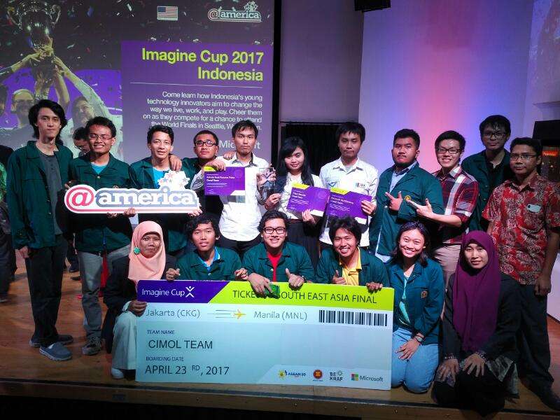 Tim Cimol STEI Wakili Indonesia dalam Microsoft Imagine Cup 2017 – STEI