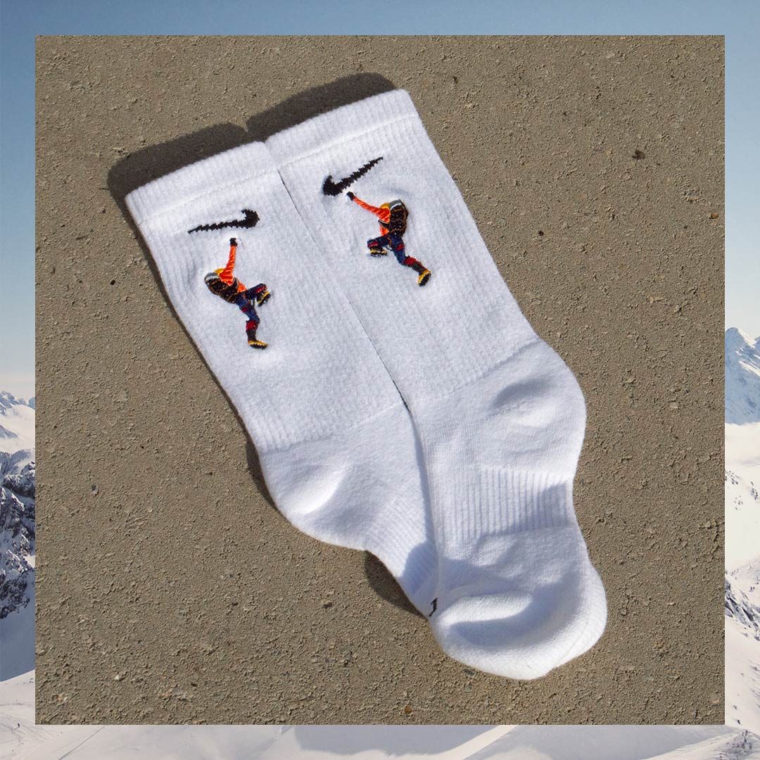 Ice Climber Socks Steinblokk