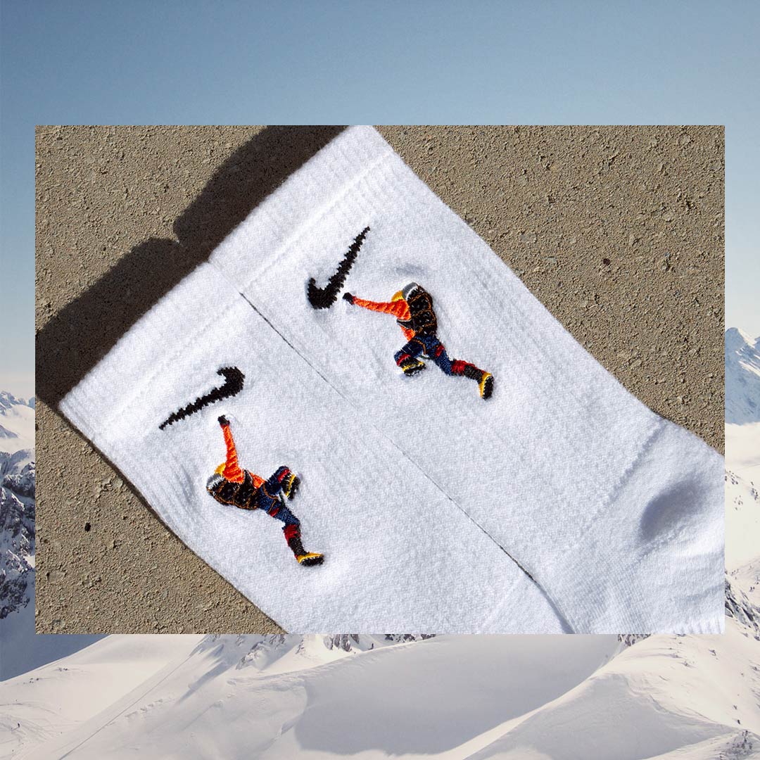 Ice Climber Socks Steinblokk