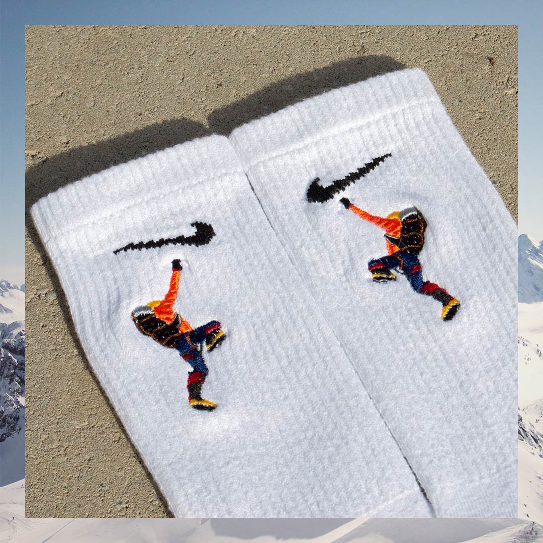 Ice Climber Socks Steinblokk