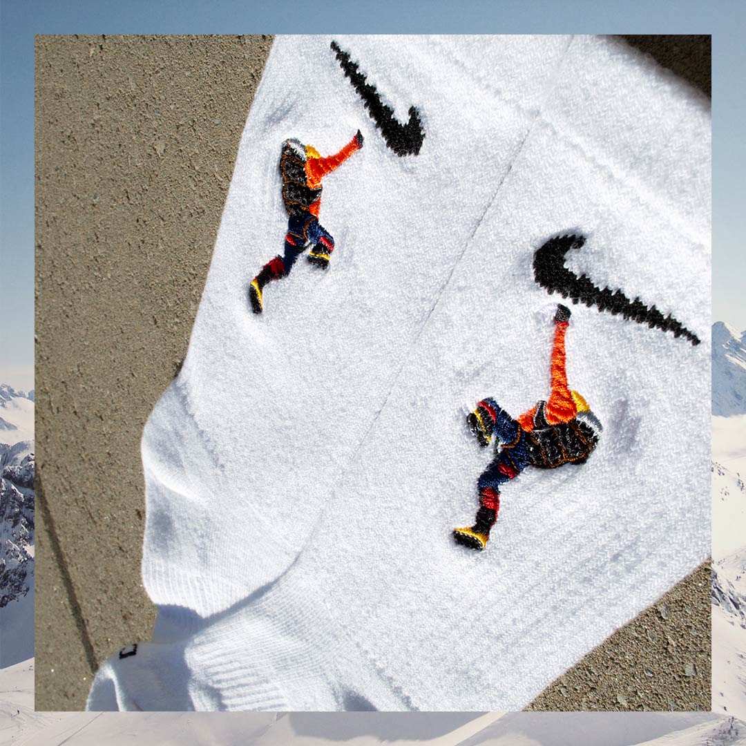 Ice Climber Socks Steinblokk