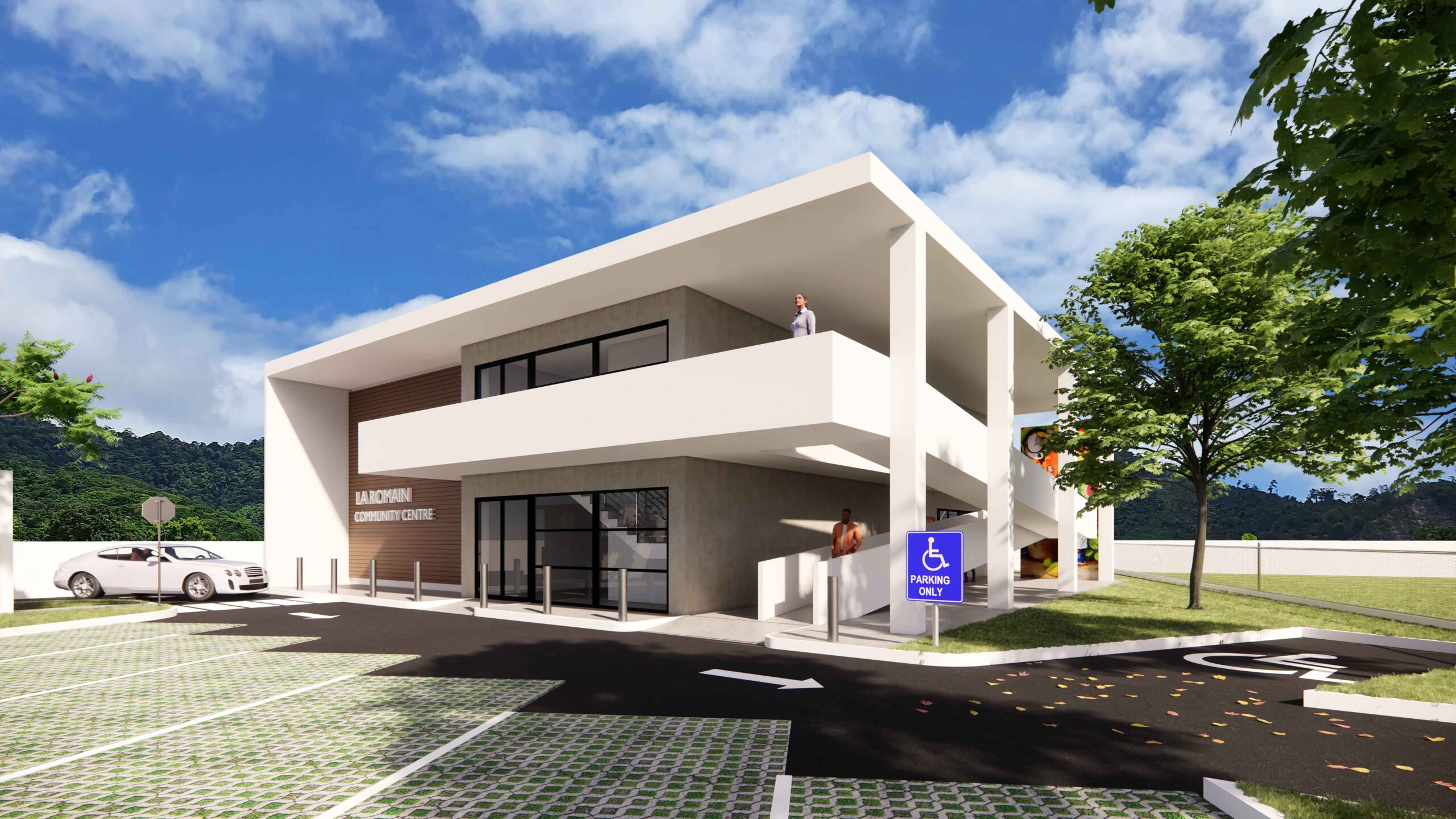 La Romaine Community Centre Stein Carrington Architect Ltd