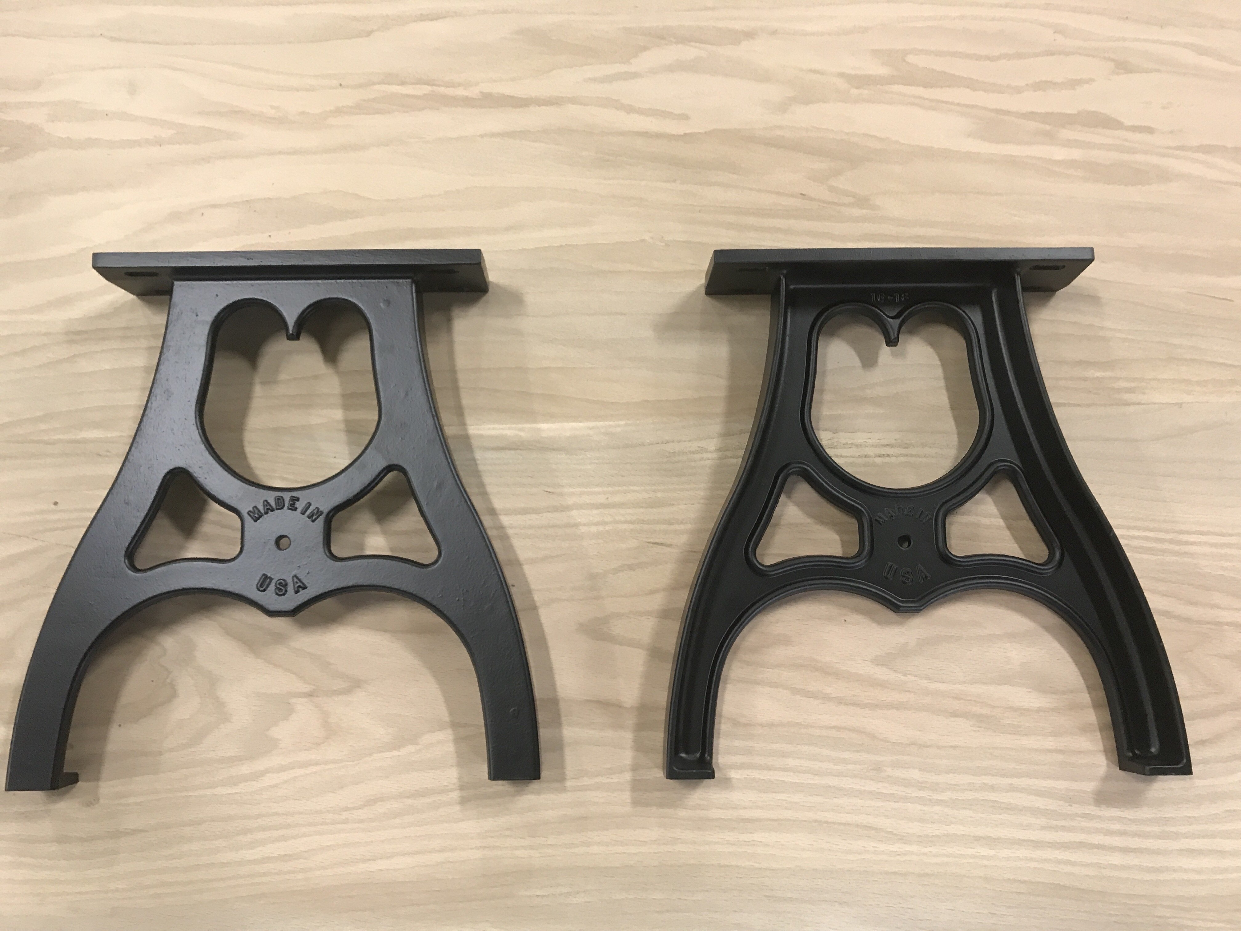 Cast Bench Legs Steiner Hardwoods