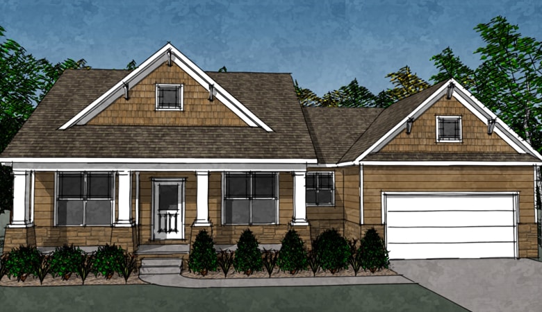 Northwest Indiana New Home Jackson 2100 Steiner Homes