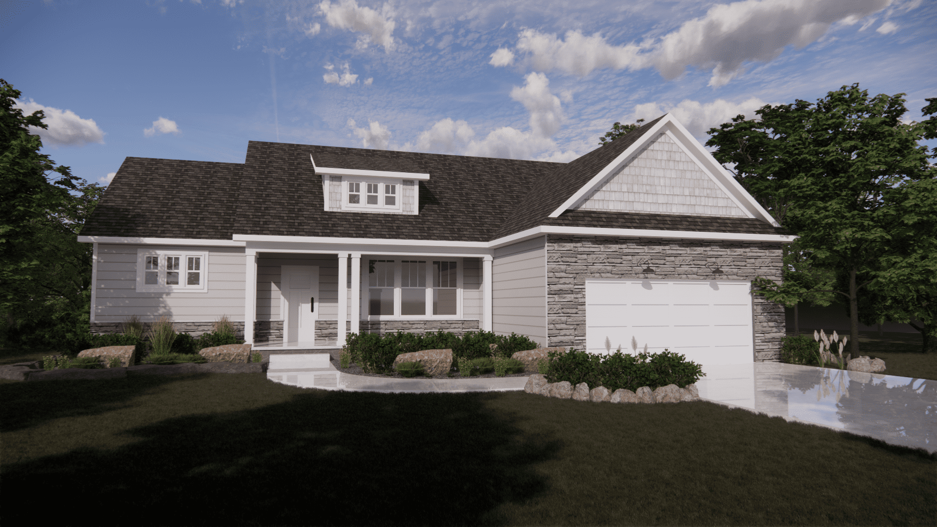 White Hawk West Subdivision Crown Point Steiner Homes LTD