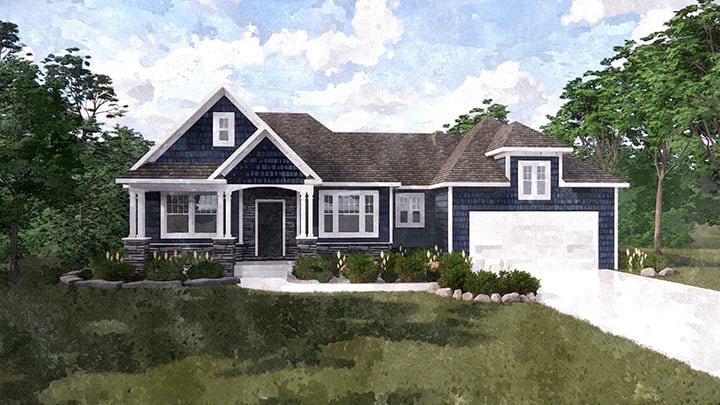 Northwest Indiana New Home Jackson 1900 Steiner Homes