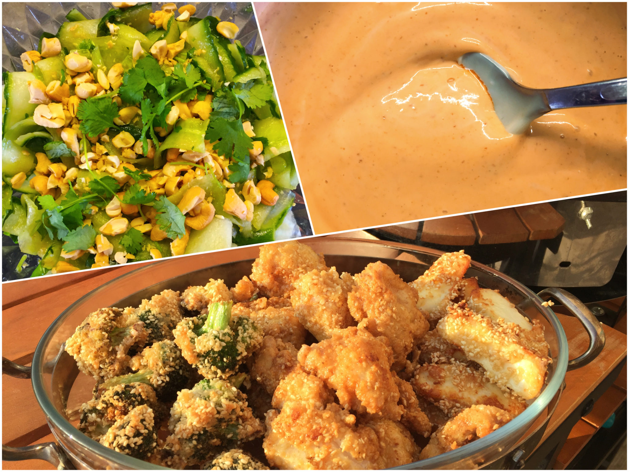 Friterad Fisk Med Nam Jim-Sallad Och Srirachamayo - Stekman.se