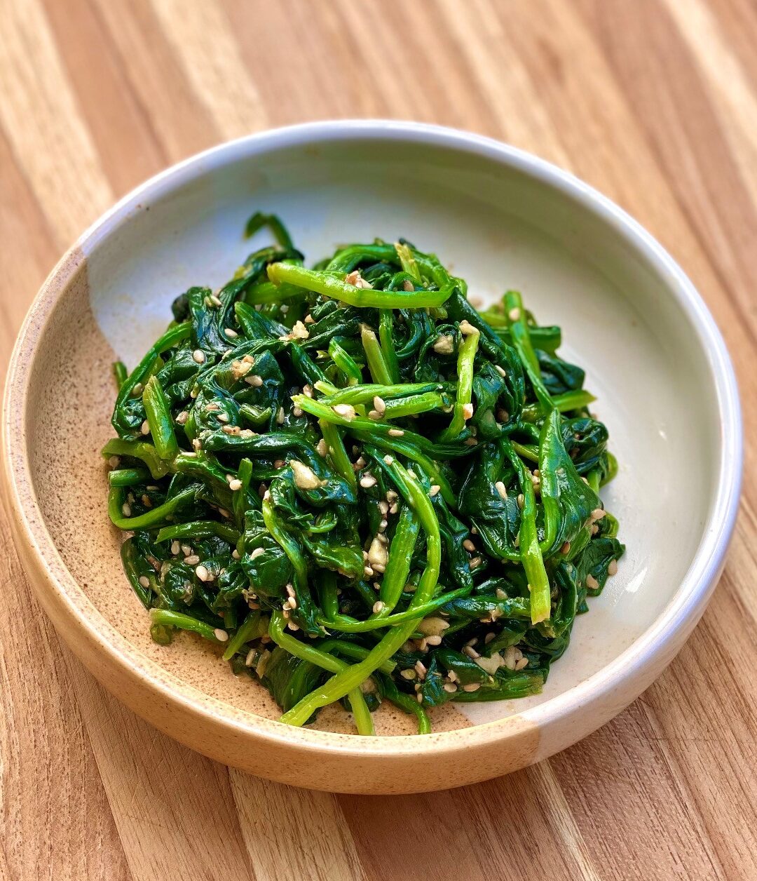 Seasoned Spinach Side Dish 시금치나물 (Siguemchi Namul)