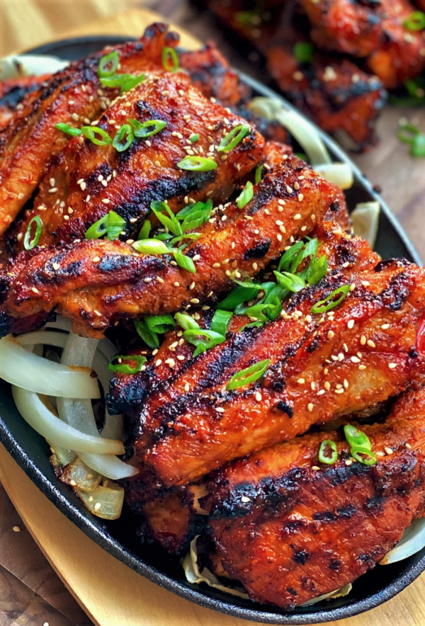 Dwaeji Galbi 돼지갈비 Ham Ji Park Copycat Pork Ribs Recipe Cart