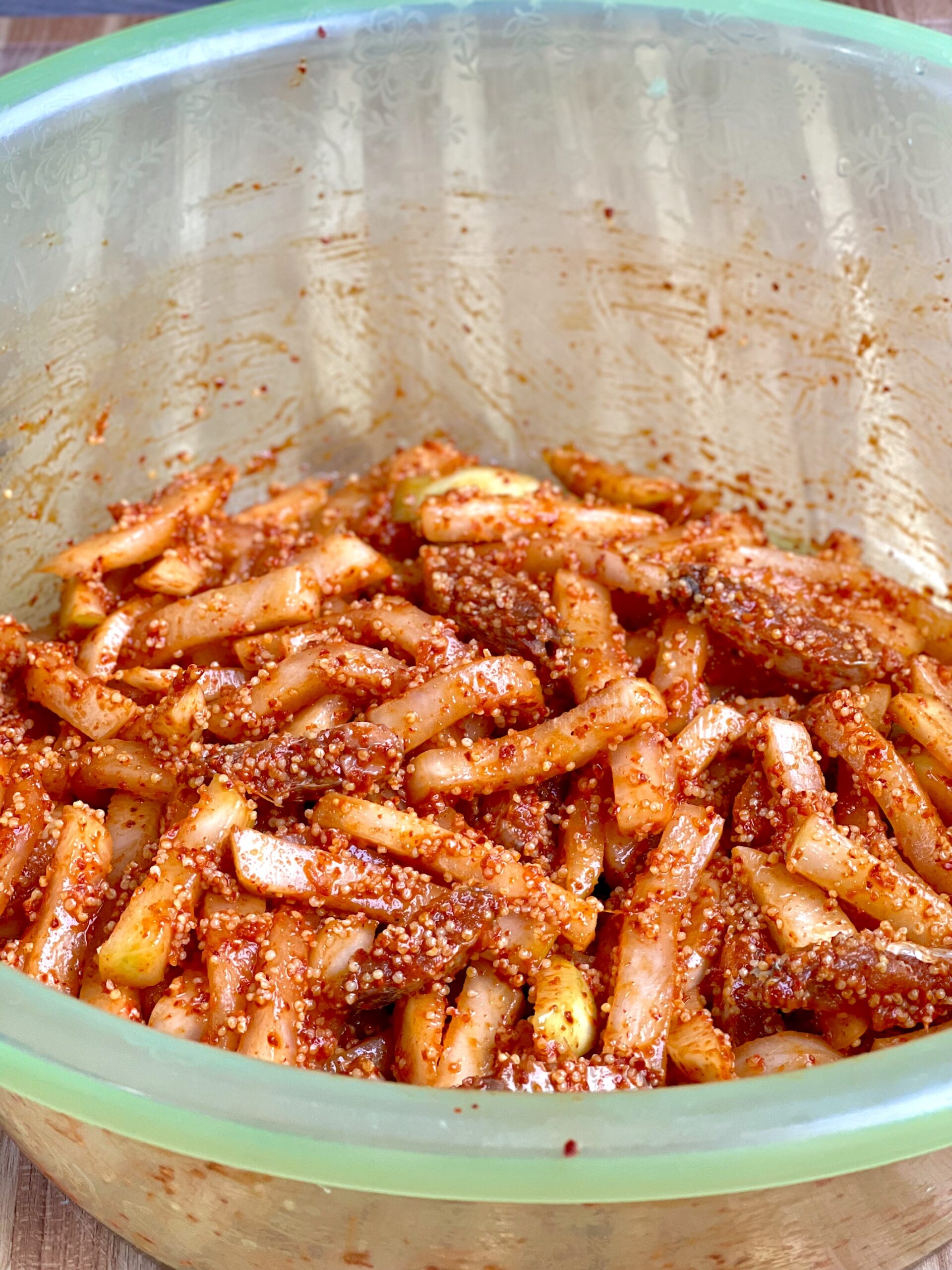 North Korean Belt Fish Kimchi 갈치식해 (Galchi Sikhae)