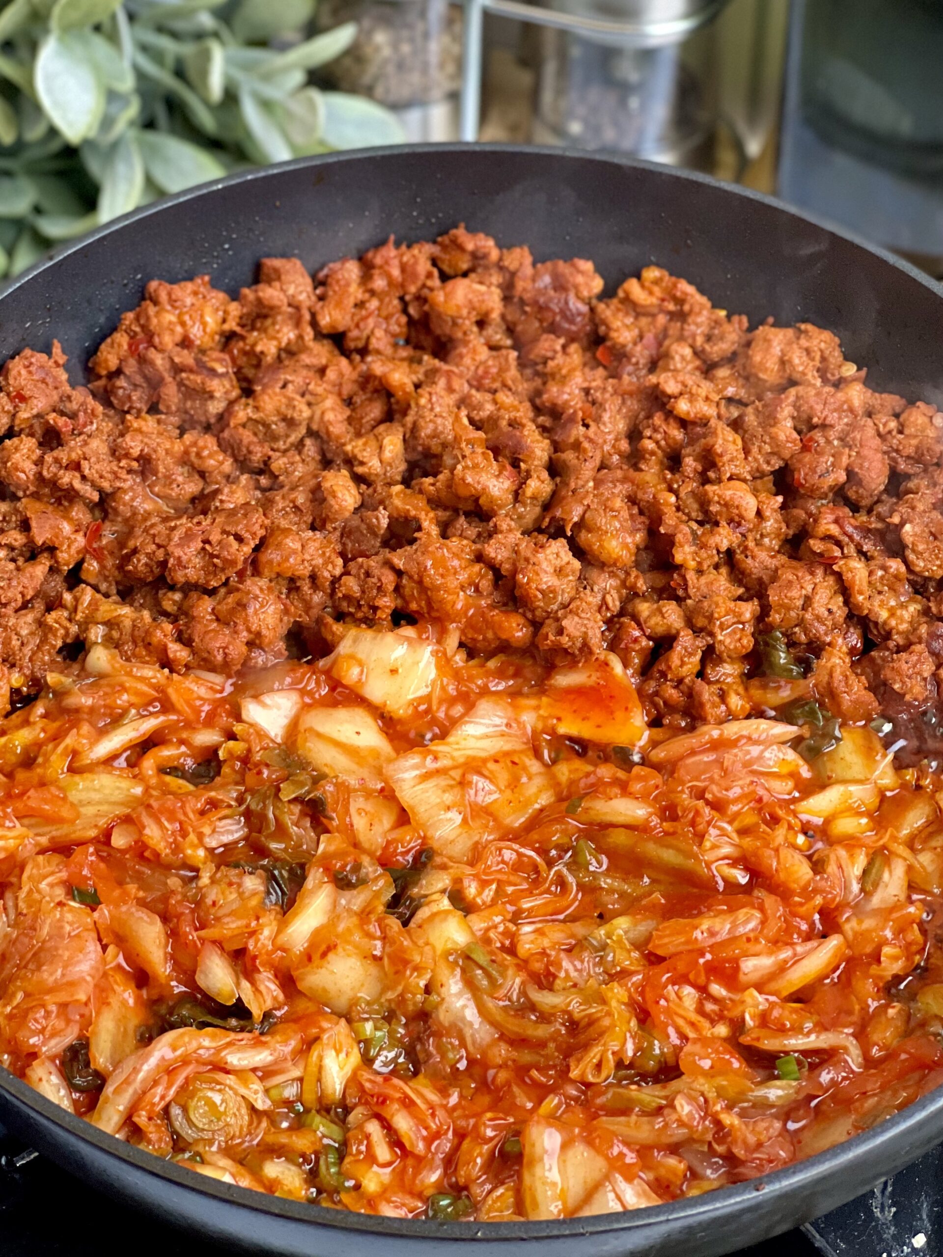 Chorizo & Kimchi Fried Rice