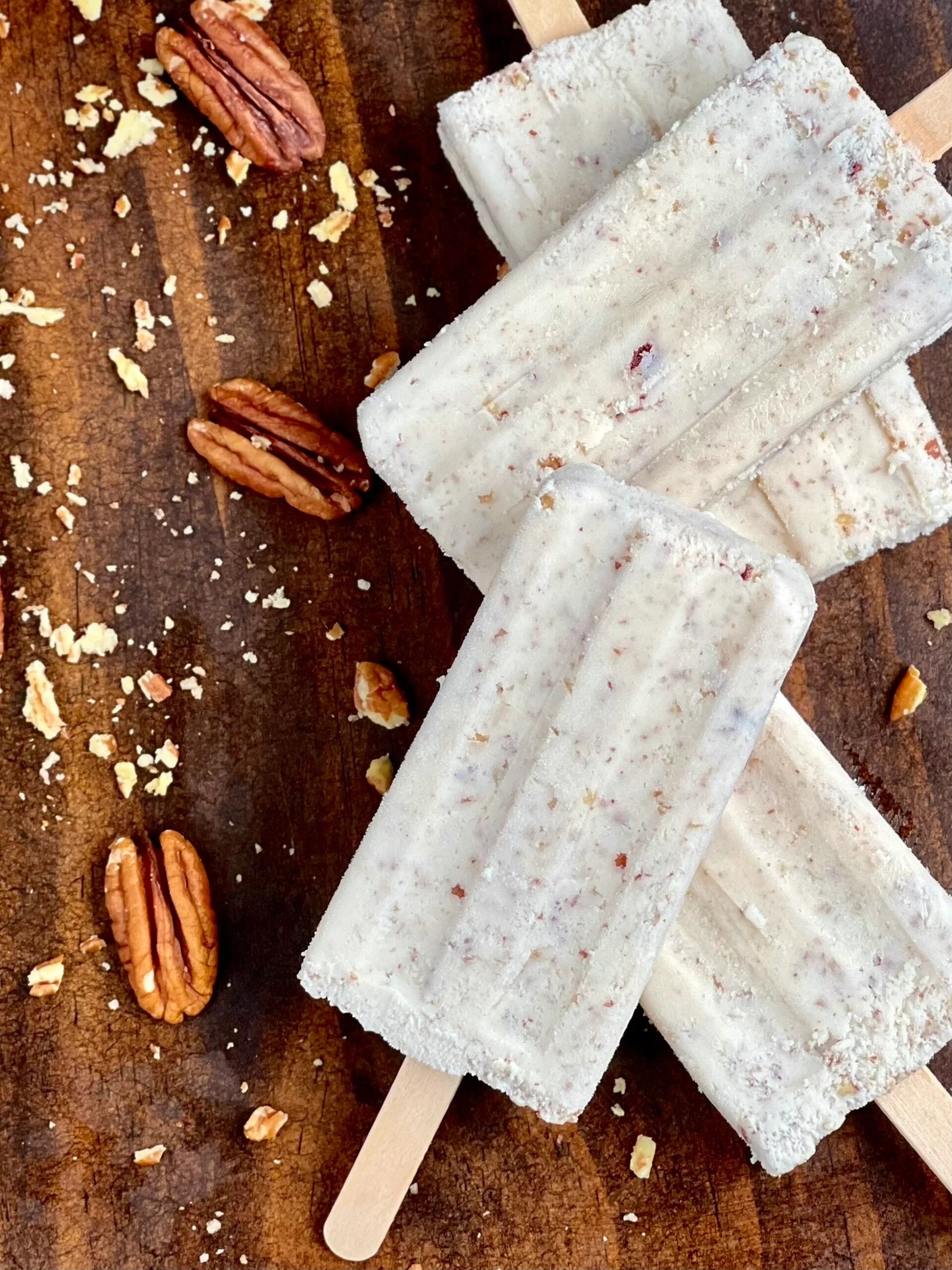 Paletas de Nuez (Pecan Ice Cream)