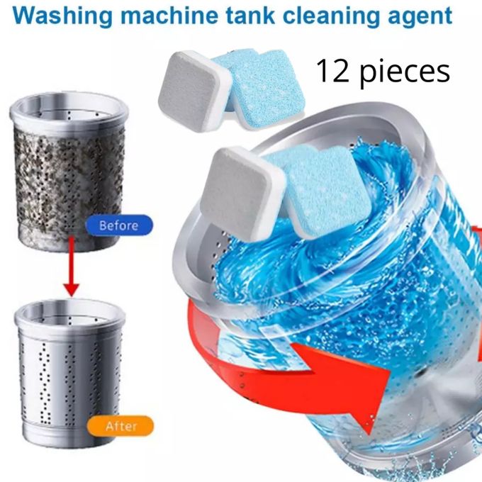 Washing Machine Tank Cleaning Effervescent Tablets Detergent « Stellar