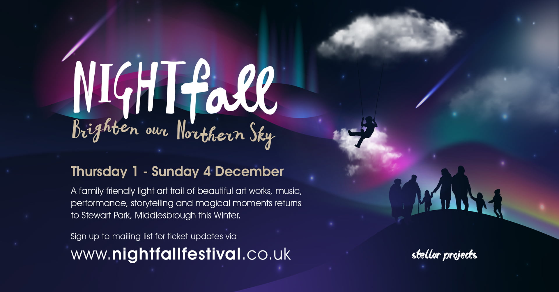 Nightfall Launch 2022! Stellar Projects & Events LLP