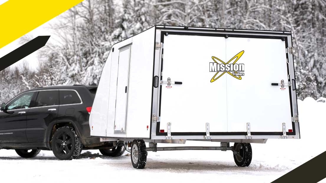 Enclosed Snowmobile Trailers