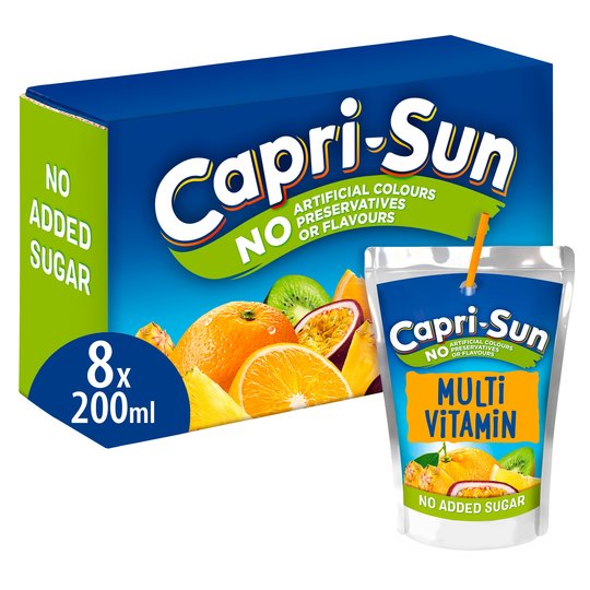 CAPRI SUN MULTIVITAMIN 8X200ML Stellent