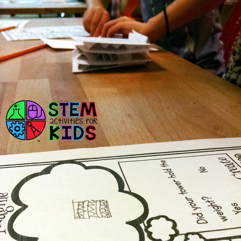 Index Card STEM Towers STEM Activities for Kids