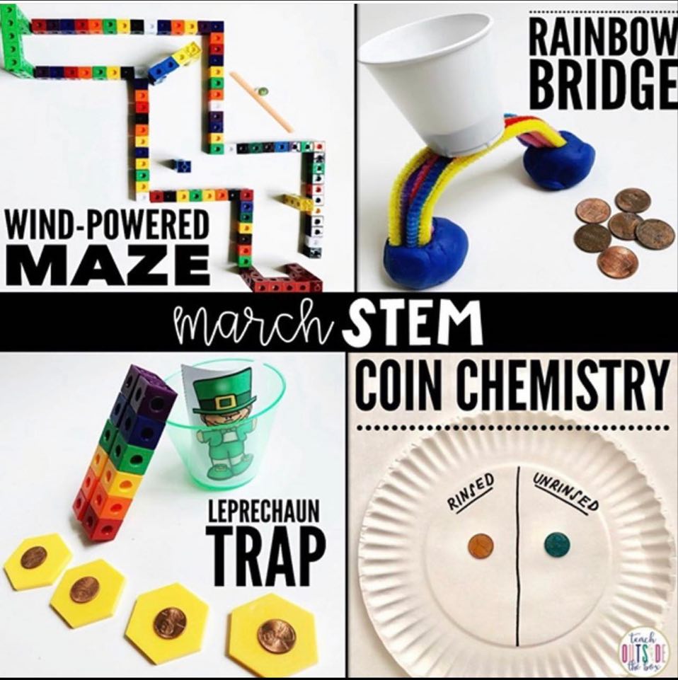 STEM Activities for St. Patrick's Day STEM Activities for Kids