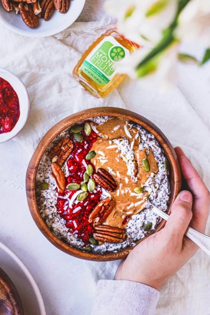 a fiveminute keto oatmeal recipe {grainfree + dairyfree} Stem and