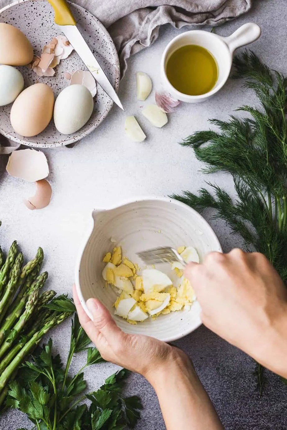 How to Make Egg Sauce (Classic Sauce Gribiche) Stem and Spoon