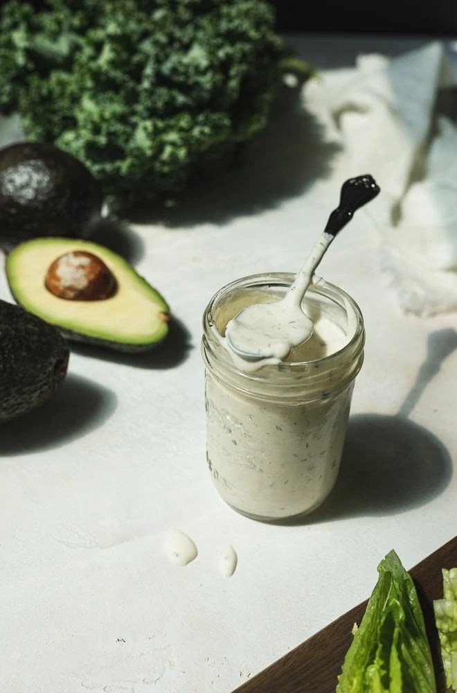 Easy Keto Ranch Dressing Recipe (LowCarb, DairyFree) Stem and Spoon