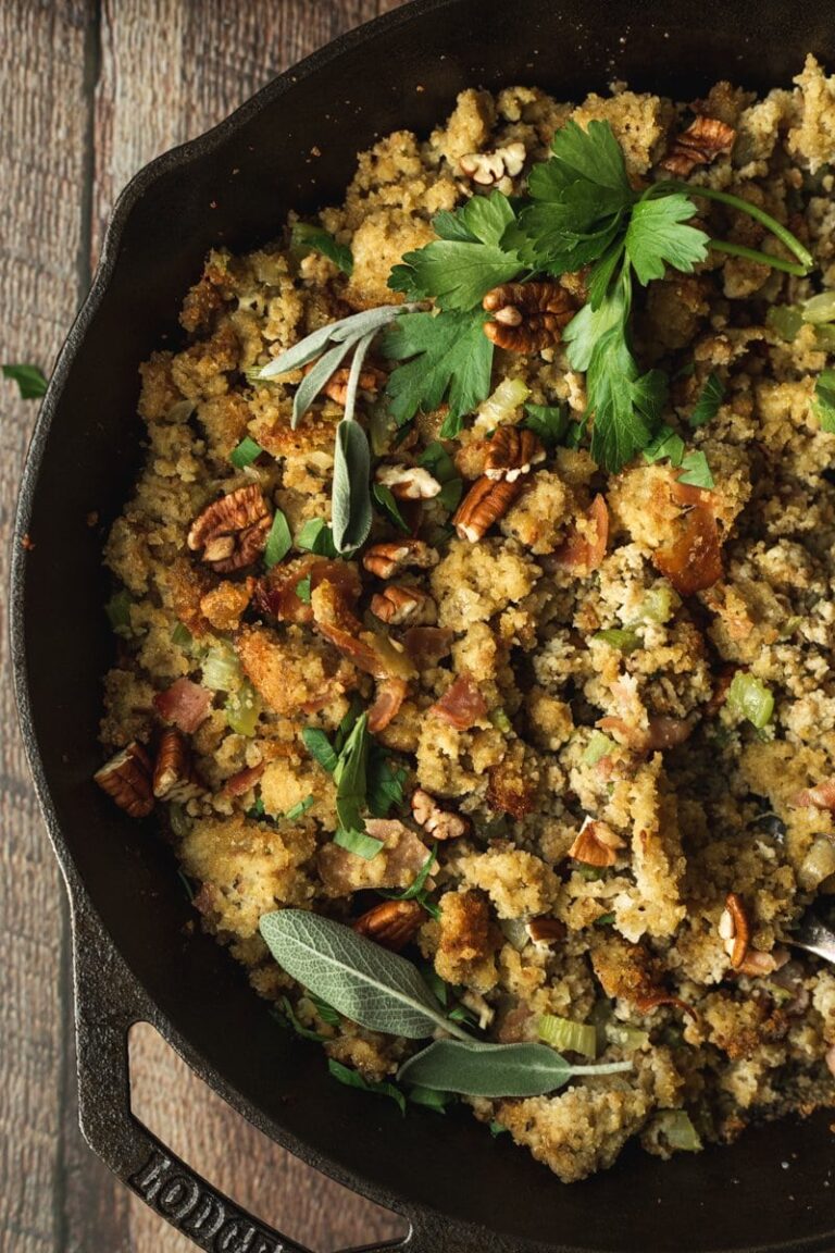 keto cornbread stuffing {glutenfree, grainfree} Stem + Spoon