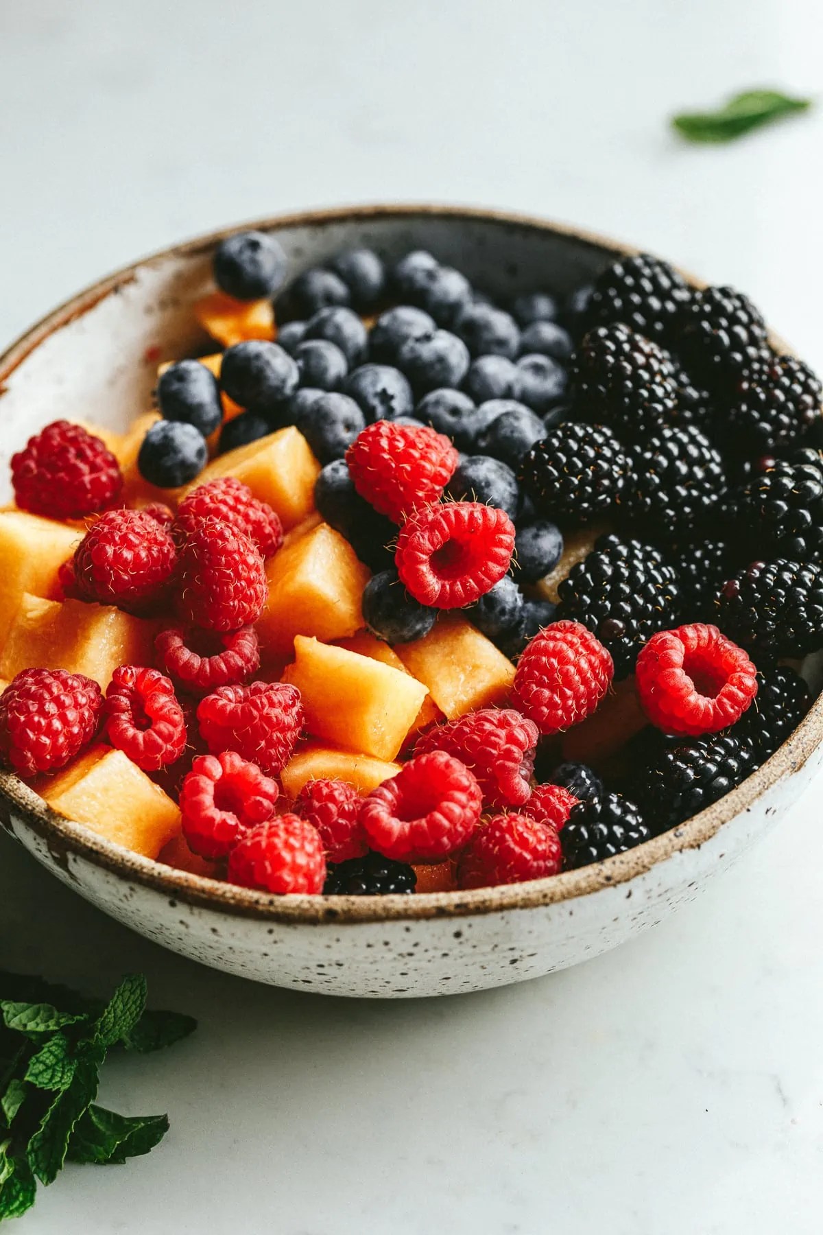 Keto Fruit Salad (Low Carb, Gluten Free) Stem and Spoon