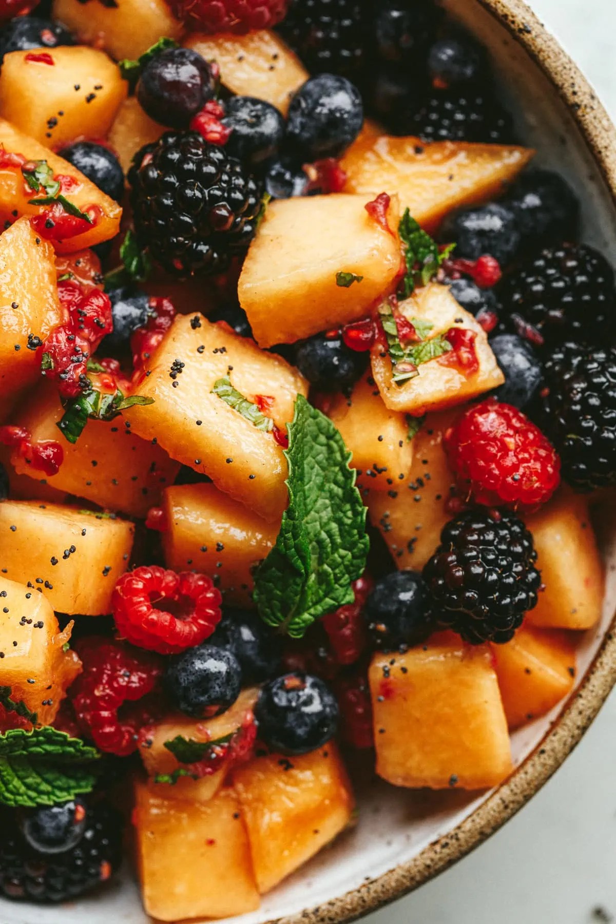 Keto Fruit Salad (Low Carb, Gluten Free) Stem and Spoon