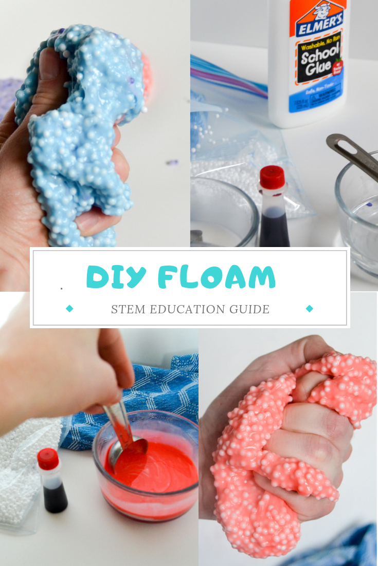 How to Make Floam at Home (The Easy Way!) | STEM Education Guide