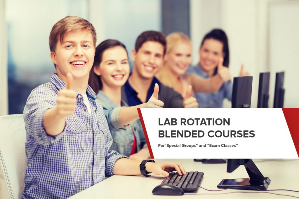 Lab Rotation Blended Courses STEM English Learn